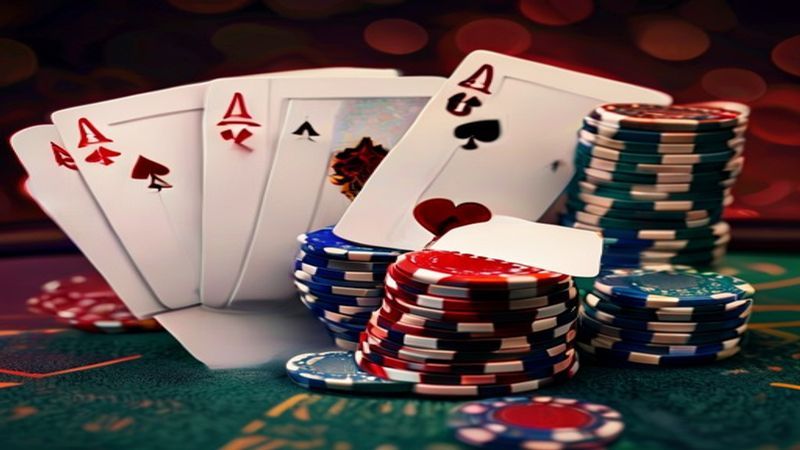 Sơ đồ bàn Poker với vị trí Button, Small Blind, Big Blind và các vị trí khác